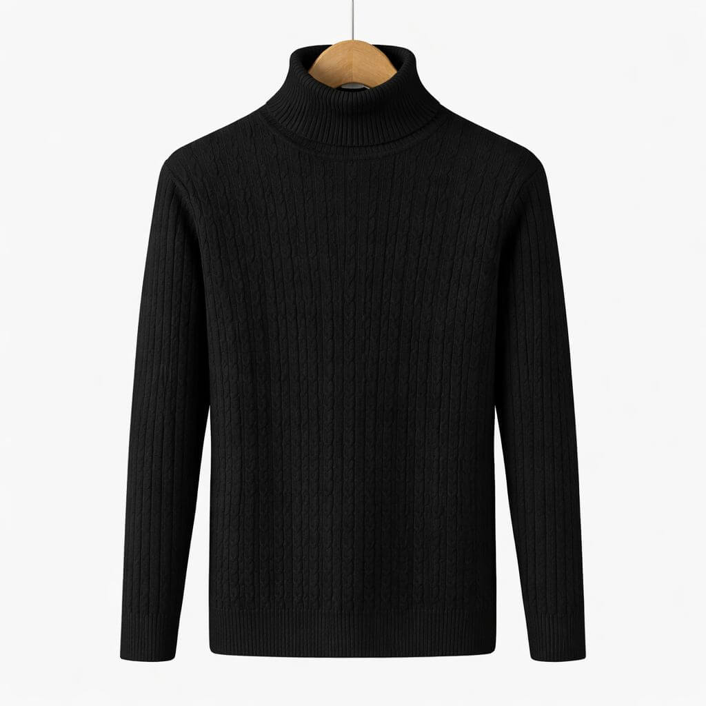 Men’s Premium Turtleneck Sweater