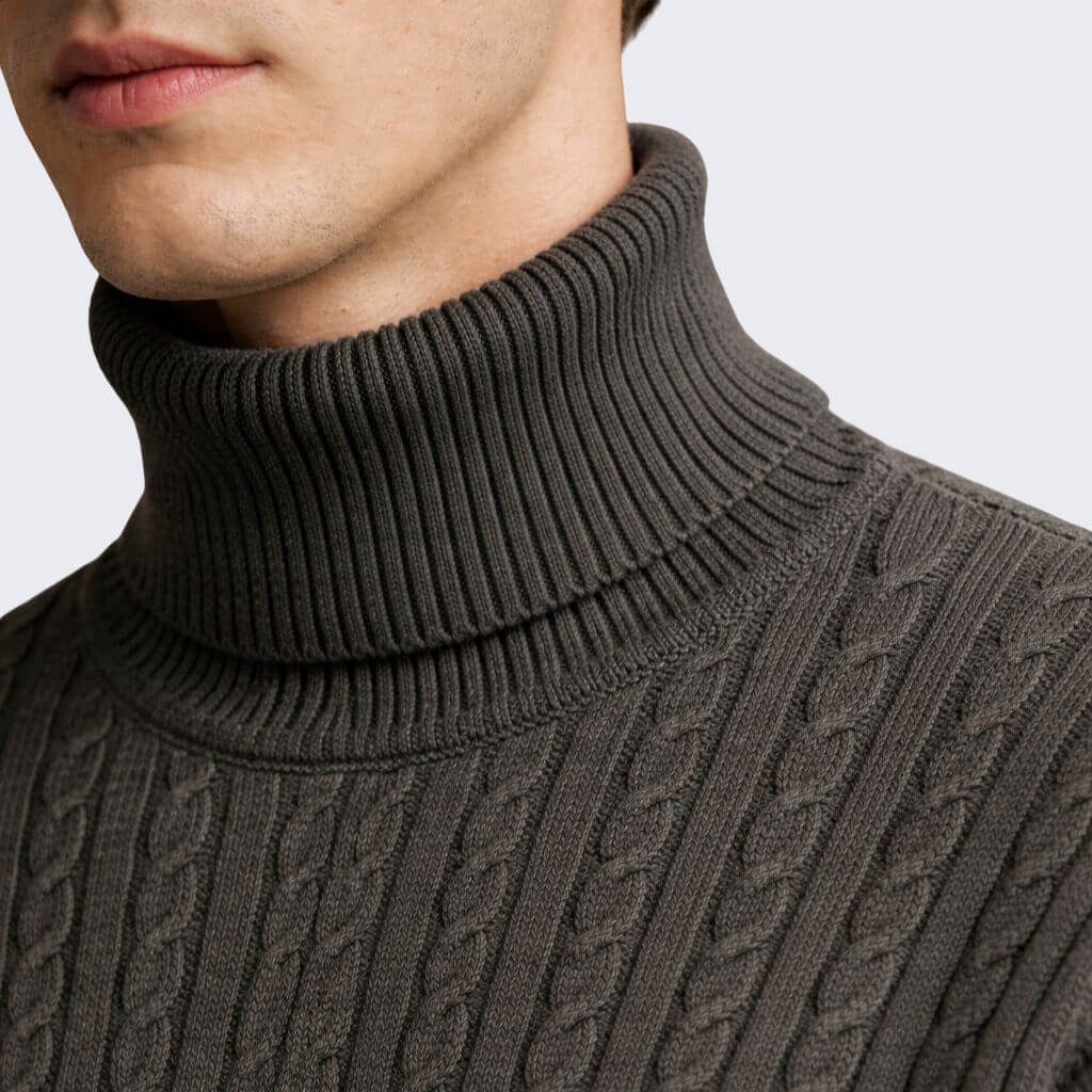 Men’s Premium Turtleneck Sweater