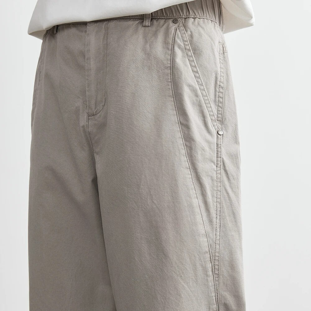 100% Cotton Men’s Loose Straight Overalls