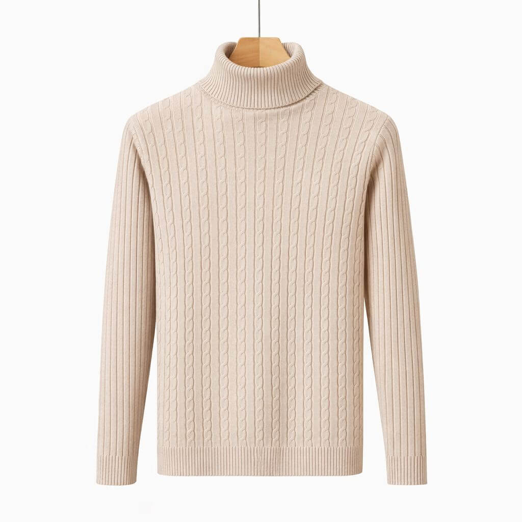 Men’s Premium Turtleneck Sweater