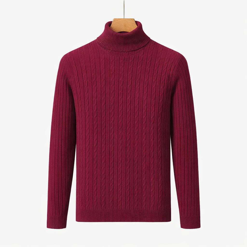 Men’s Premium Turtleneck Sweater