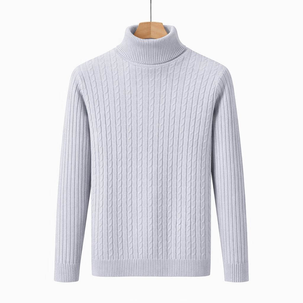 Men’s Premium Turtleneck Sweater