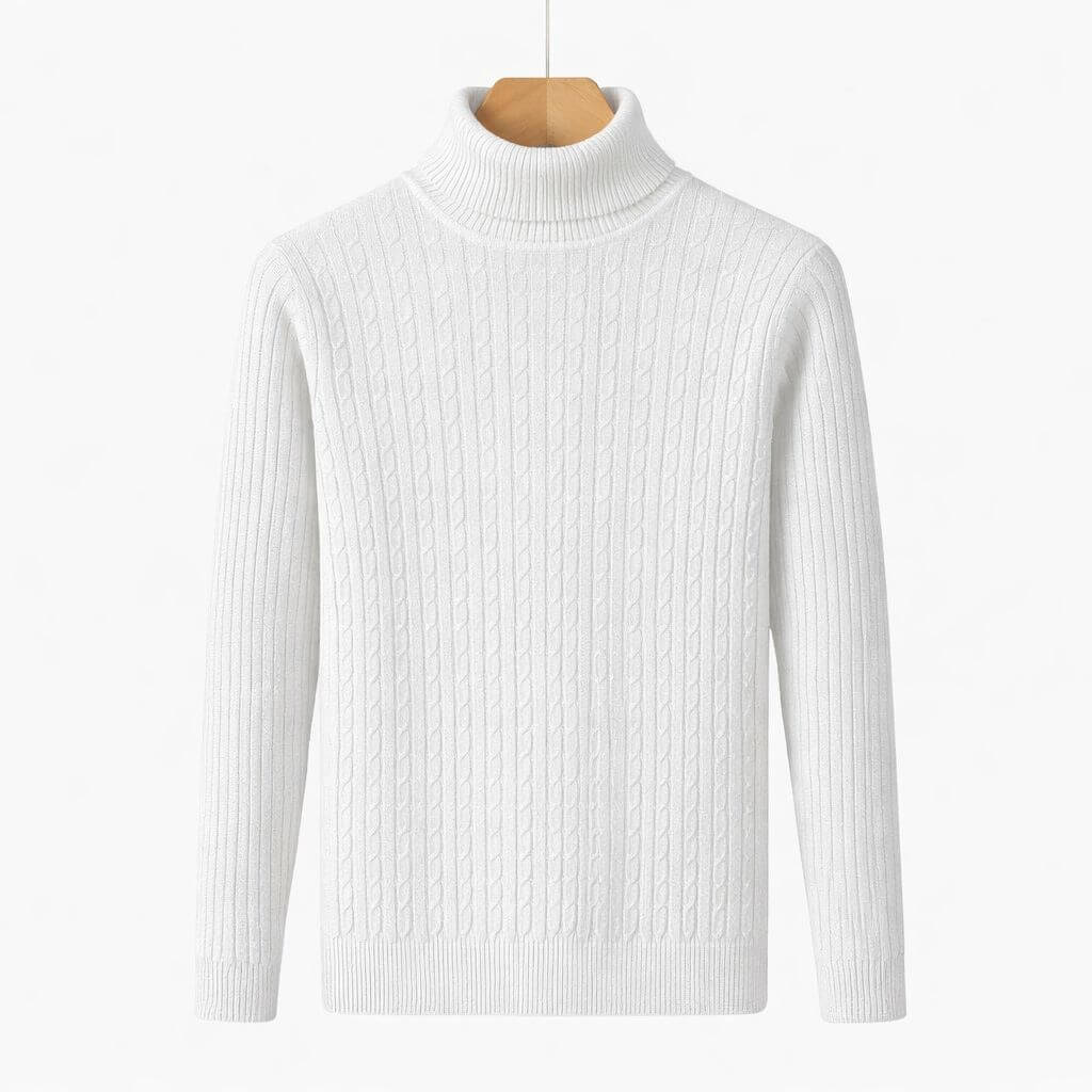Men’s Premium Turtleneck Sweater