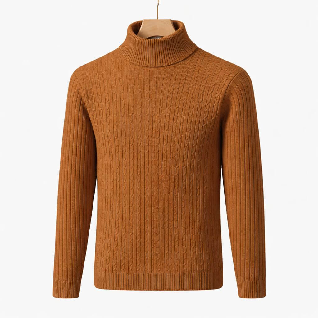 Men’s Premium Turtleneck Sweater
