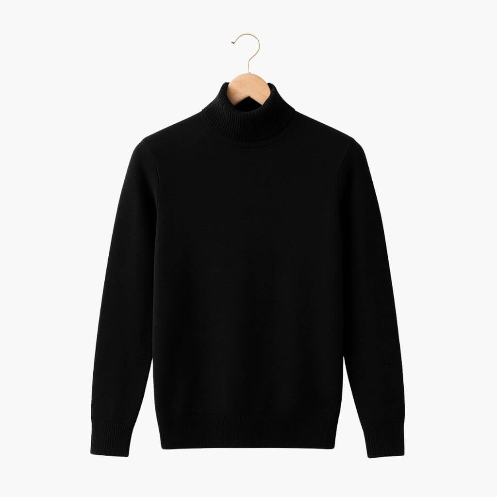 Classic Winter Turtleneck Sweater