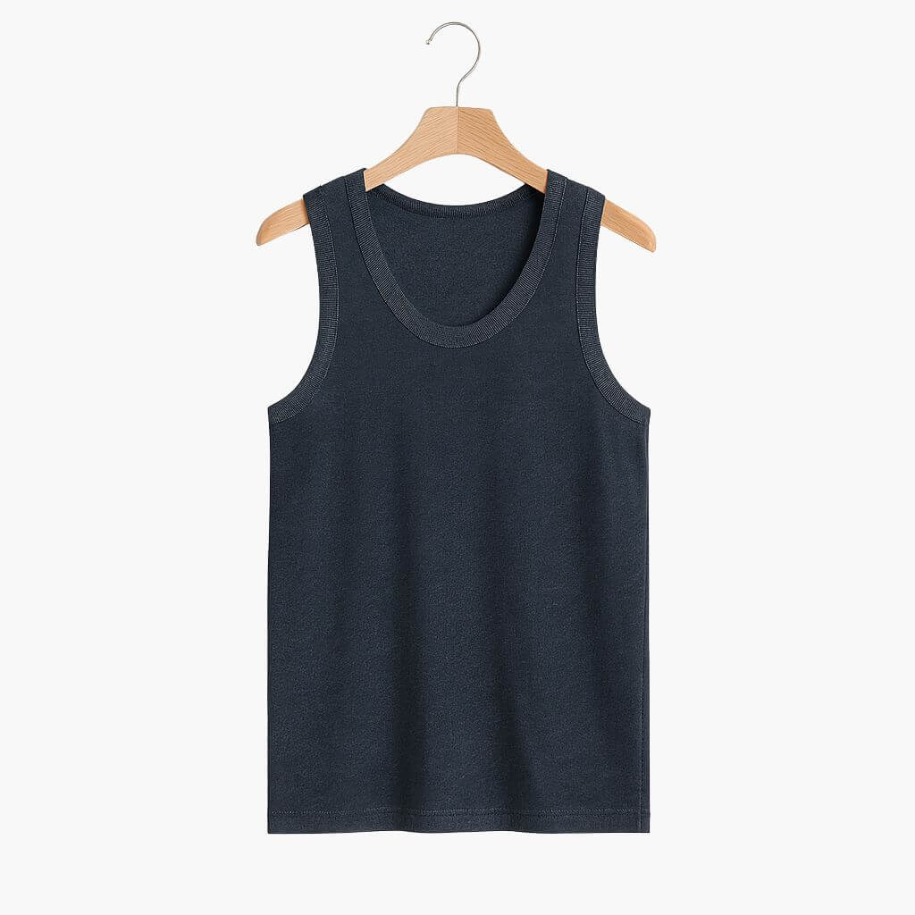 Maden Men’s Sleeveless Ribbed Tank