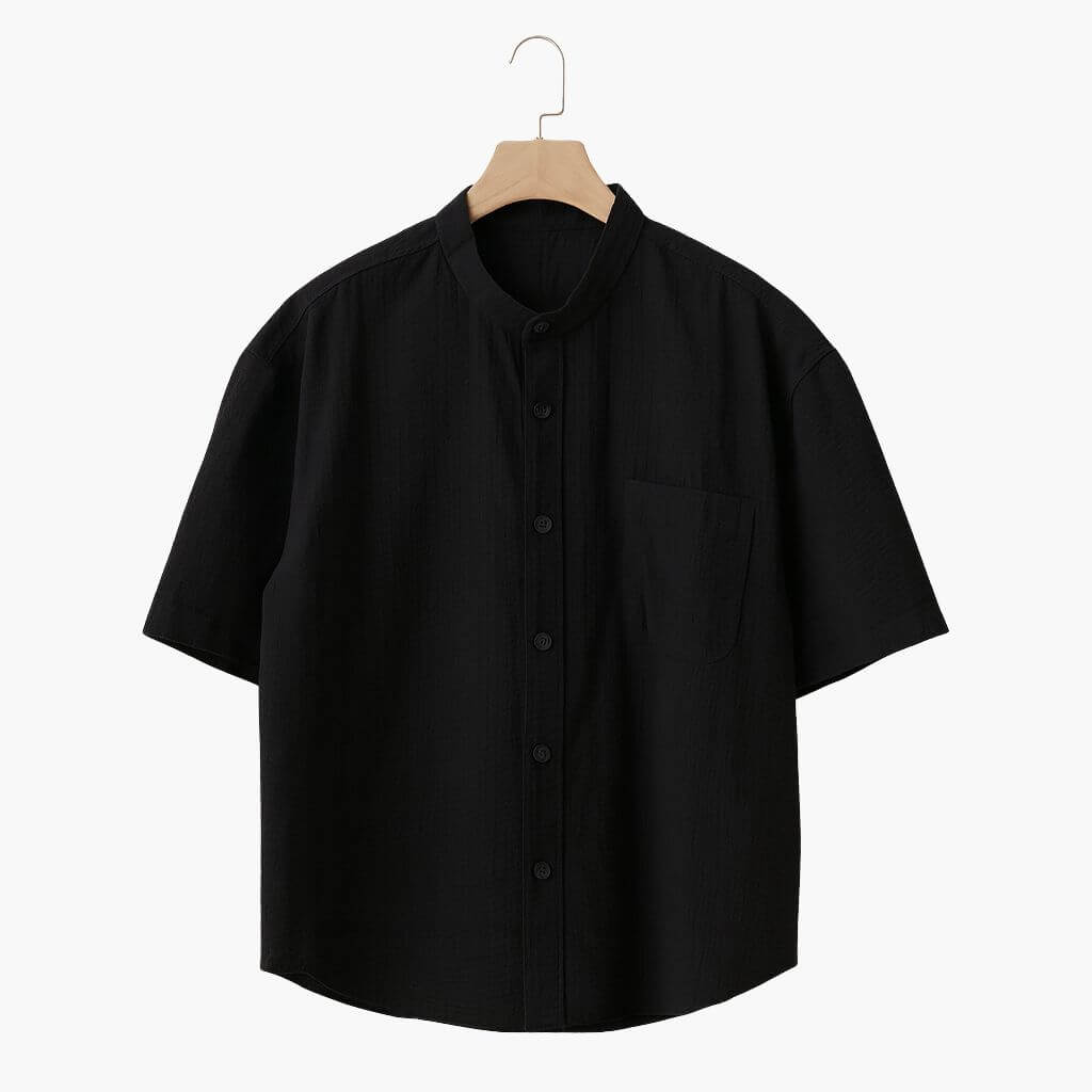 Textured Short Sleeve Shirt