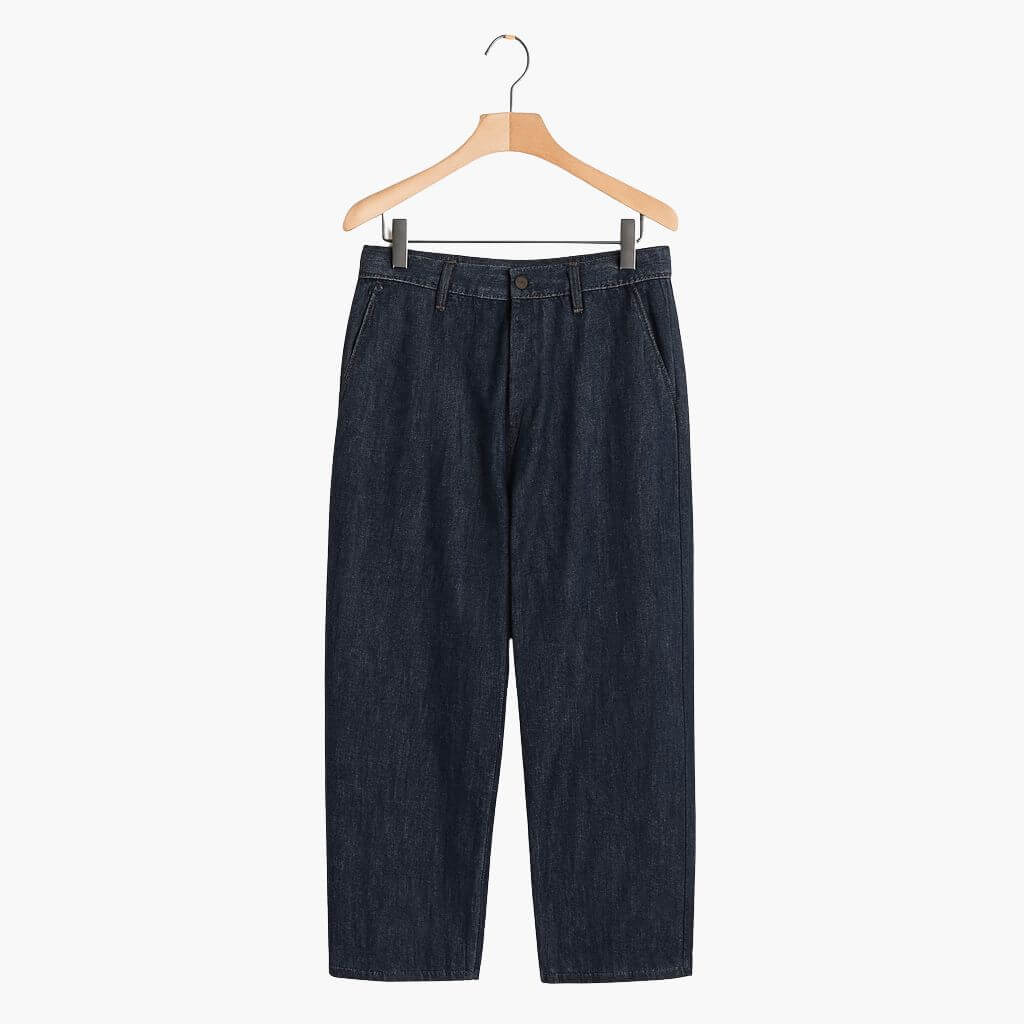 Vintage Straight-Leg Denim