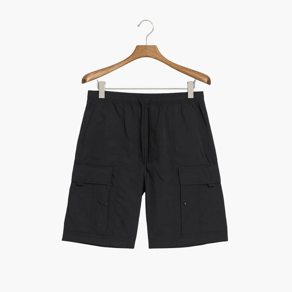Summer Solid Colour Work Pocket Pants