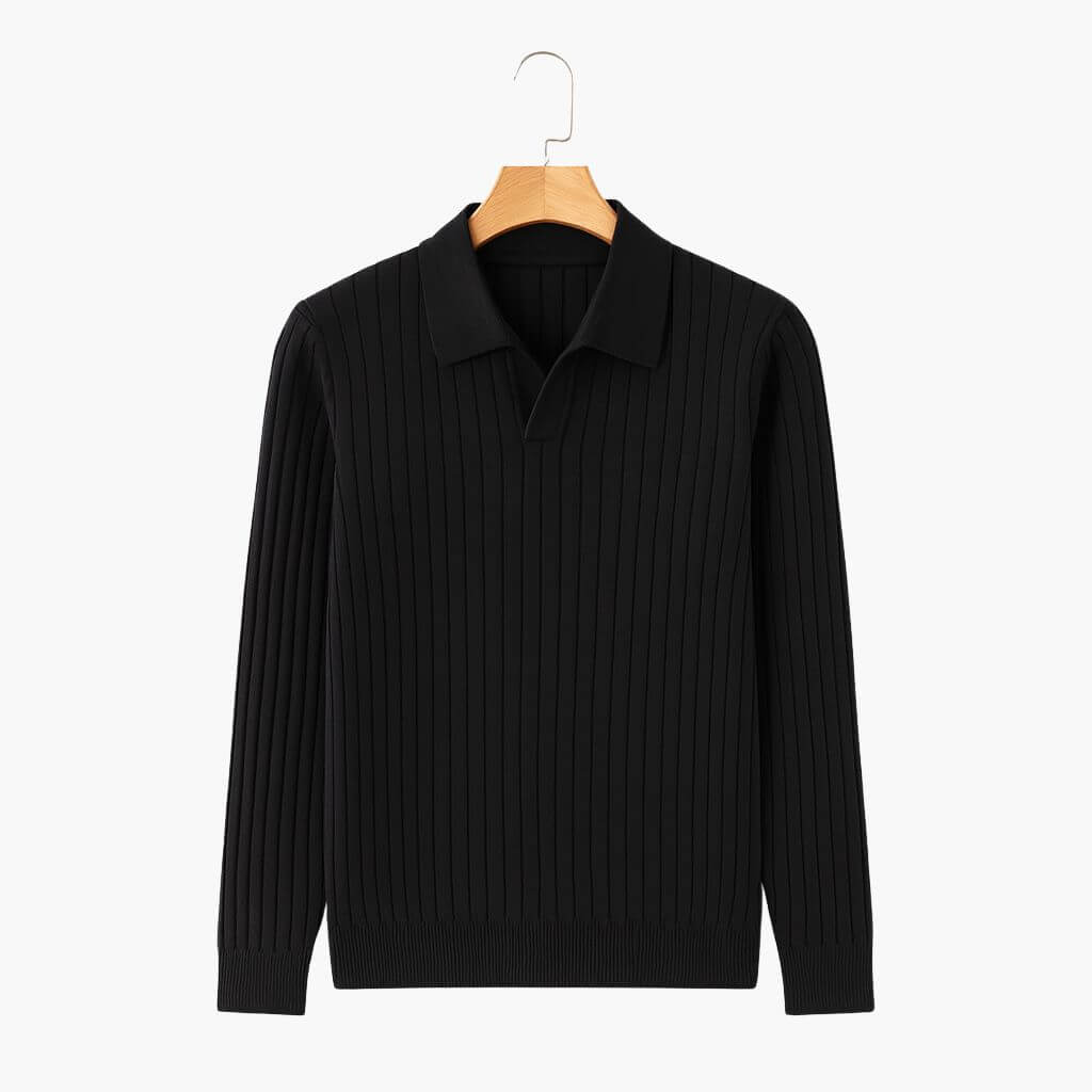 Light Luxury Knitted Polo Shirt