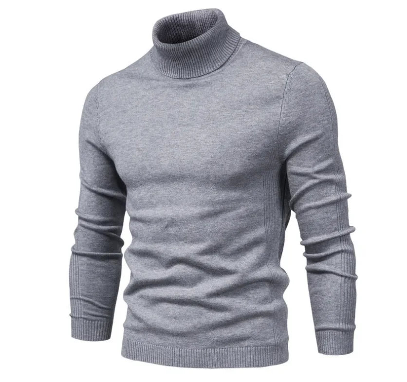 Classic Winter Turtleneck Sweater