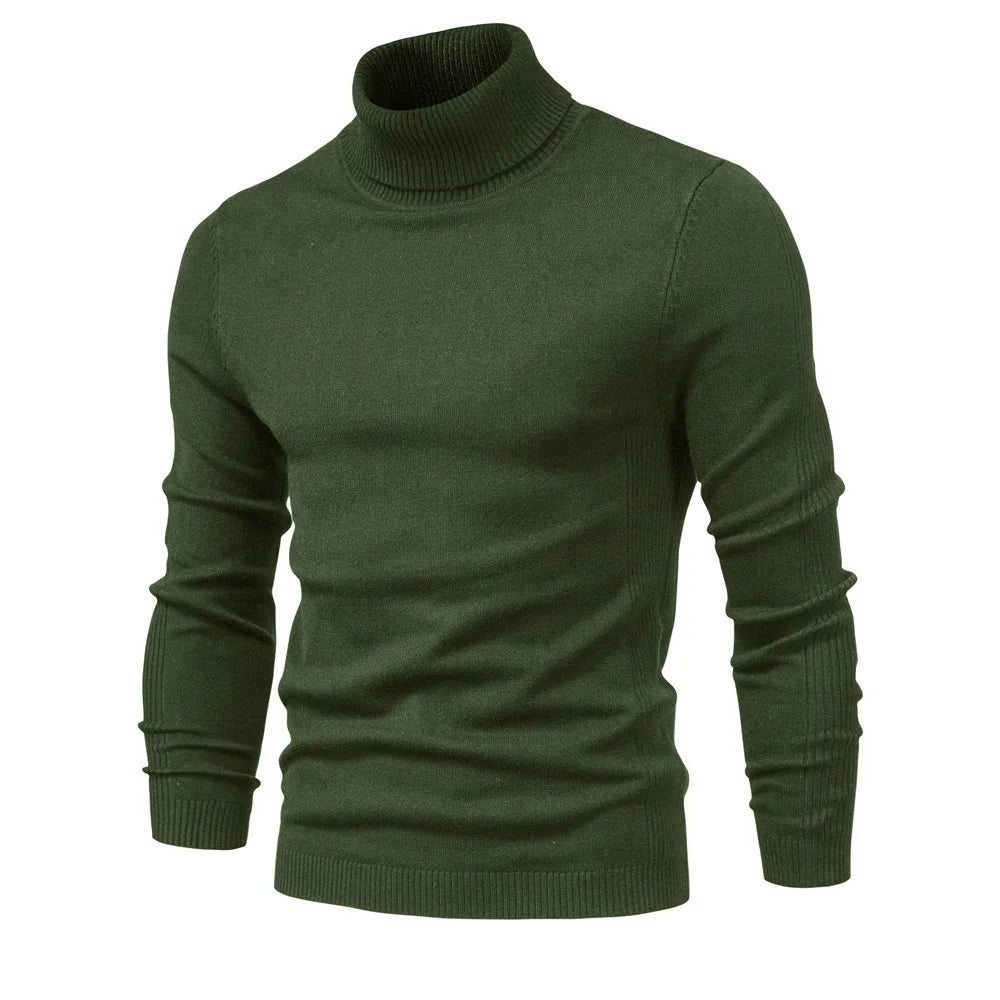Classic Winter Turtleneck Sweater
