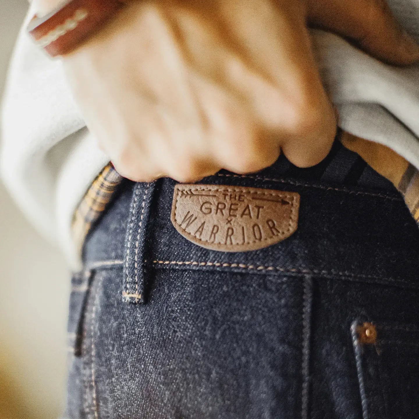 Vintage Straight-Leg Denim