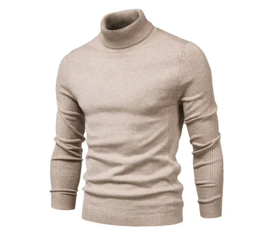 Classic Winter Turtleneck Sweater