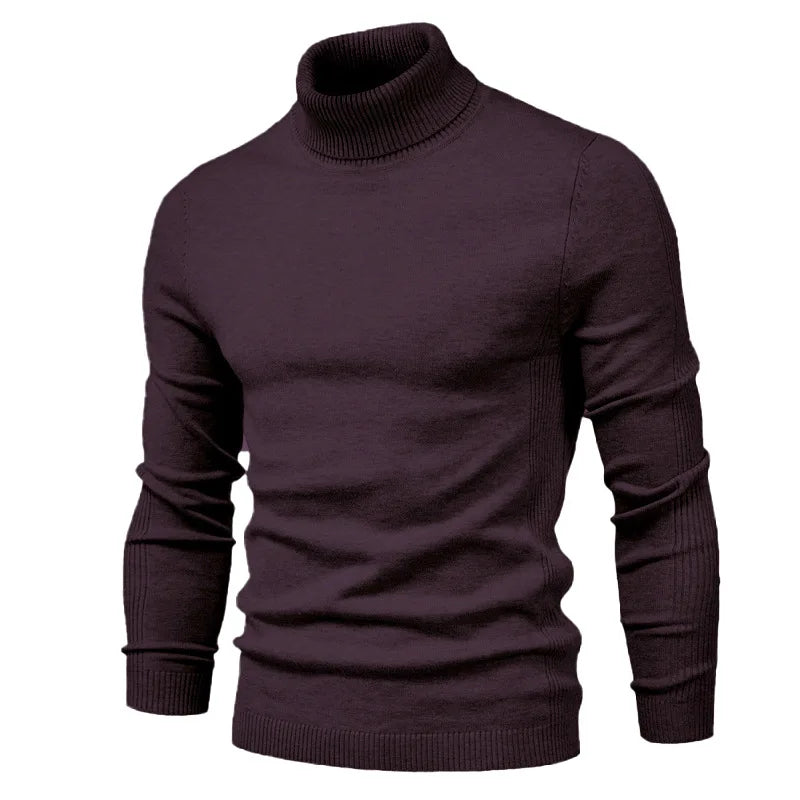 Classic Winter Turtleneck Sweater