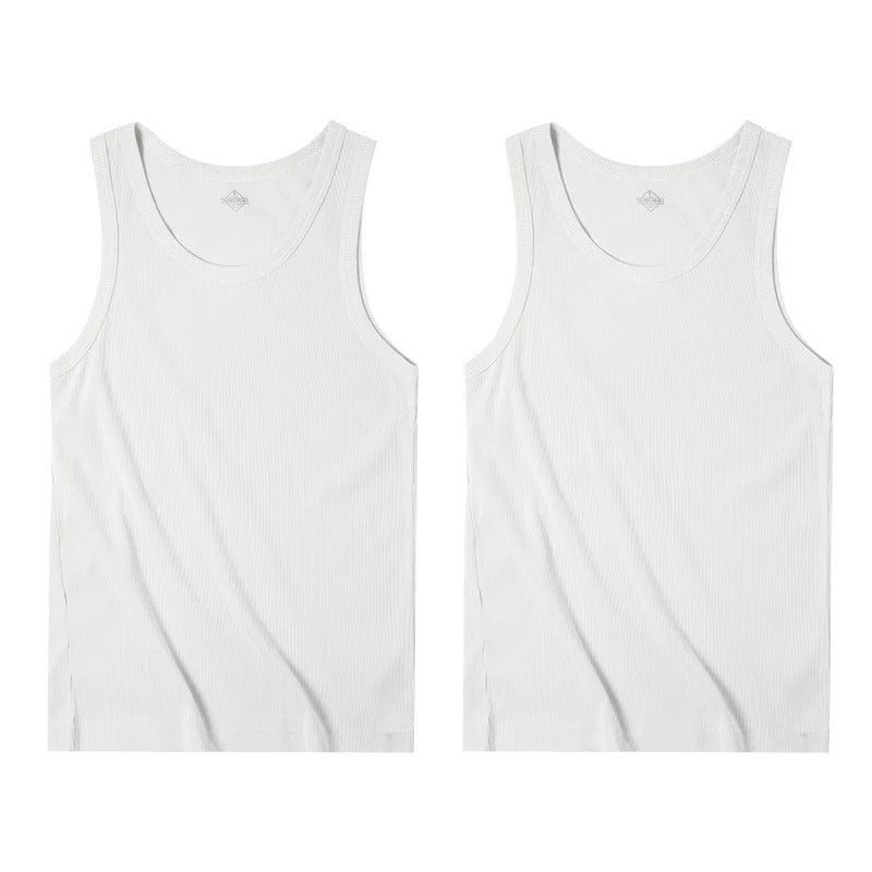Maden Men’s Sleeveless Ribbed Tank