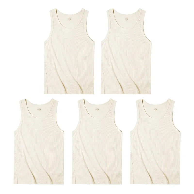Maden Men’s Sleeveless Ribbed Tank