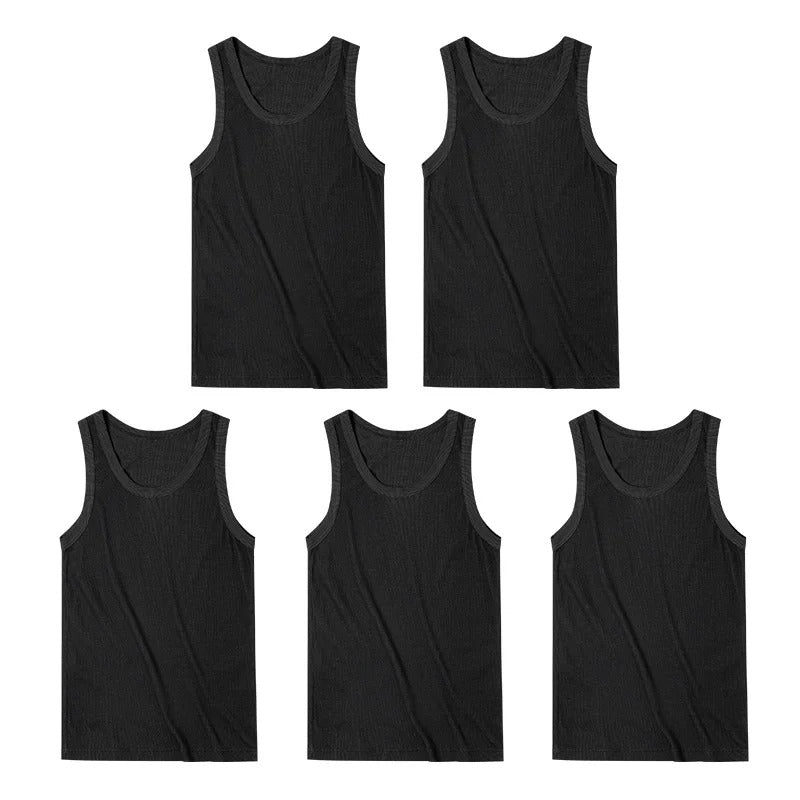Maden Men’s Sleeveless Ribbed Tank