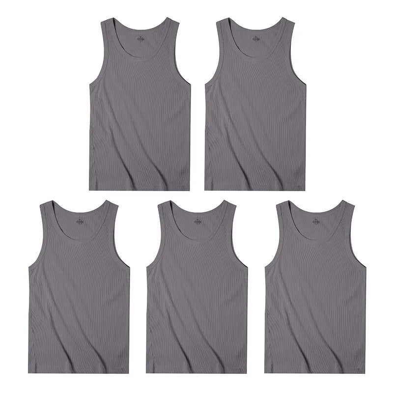 Maden Men’s Sleeveless Ribbed Tank