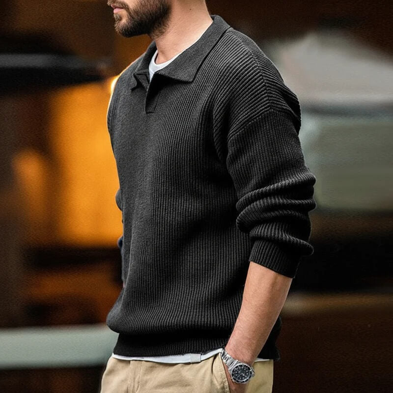 Maden Knitted Polo