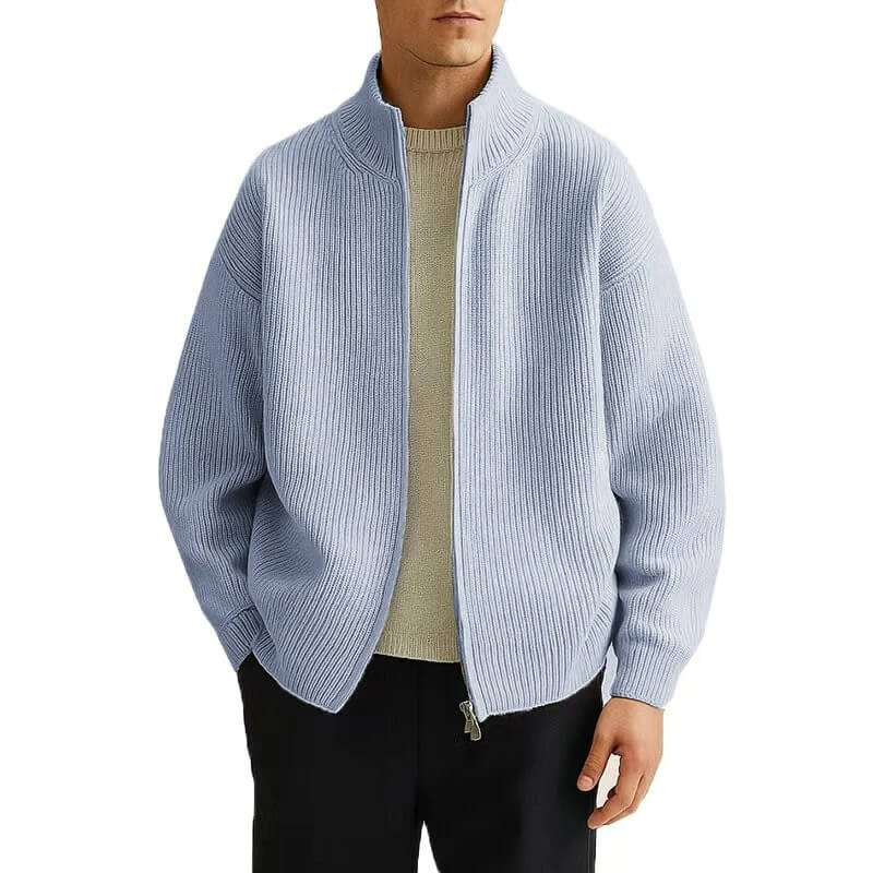 Men’s Full Zip Cardigan Sweater
