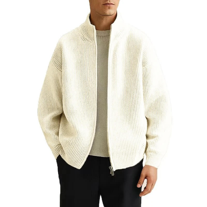 Men’s Full Zip Cardigan Sweater