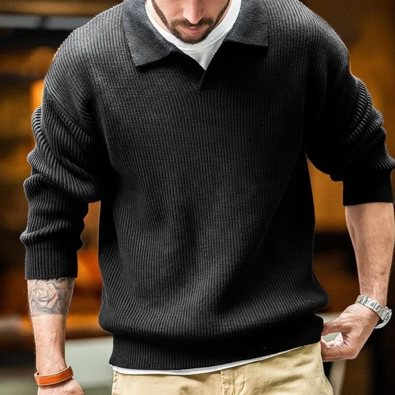 Maden Knitted Polo