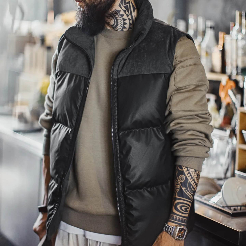 Maden Men's Outdoor Padded Vest