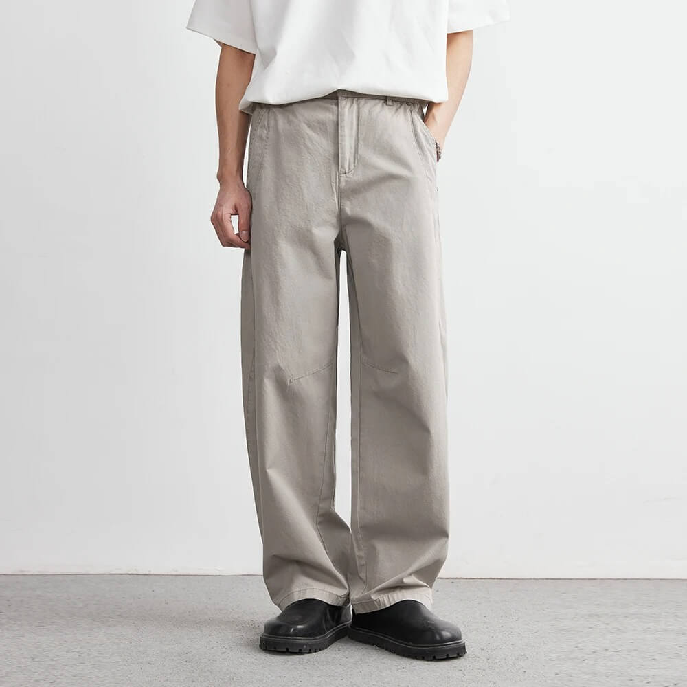 100% Cotton Men’s Loose Straight Overalls
