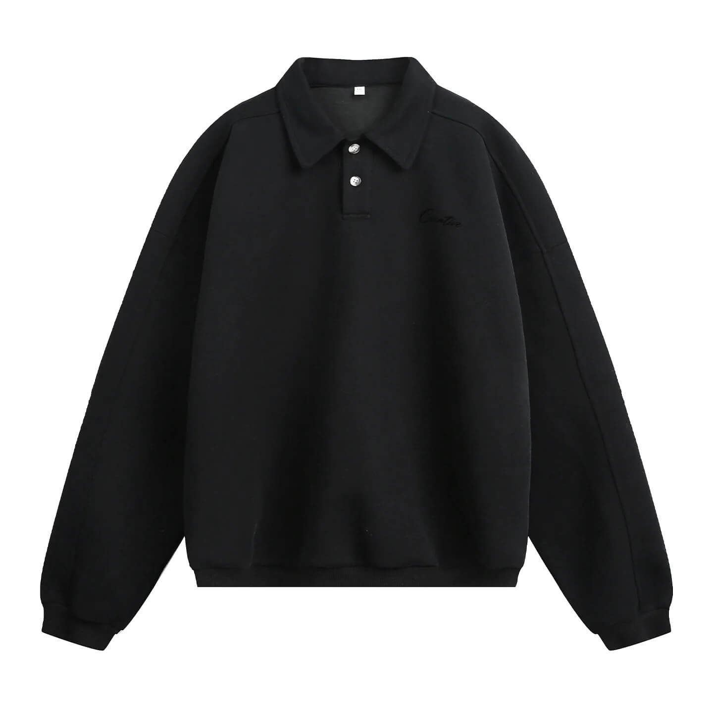 Men’s Casual Polo Sweatshirt
